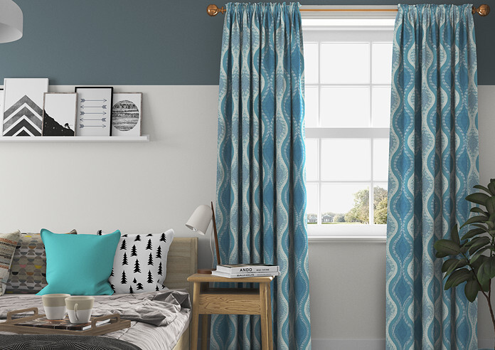 Deco, Peacock - Made to Measure Curtains - Image 3